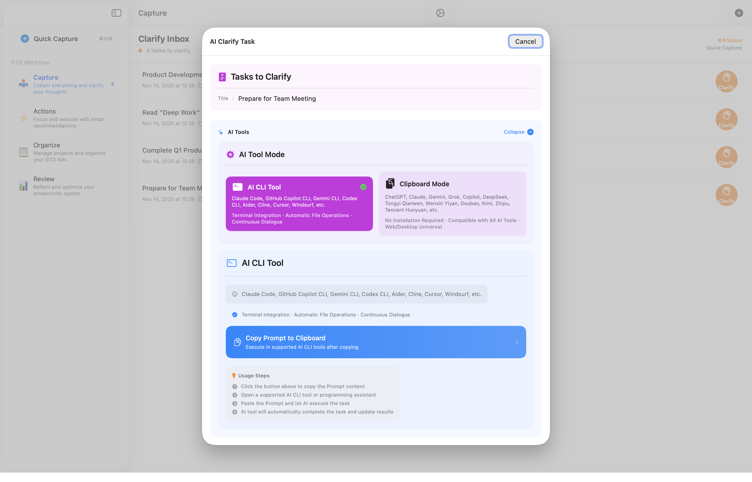 Mac Launch AI Clarification